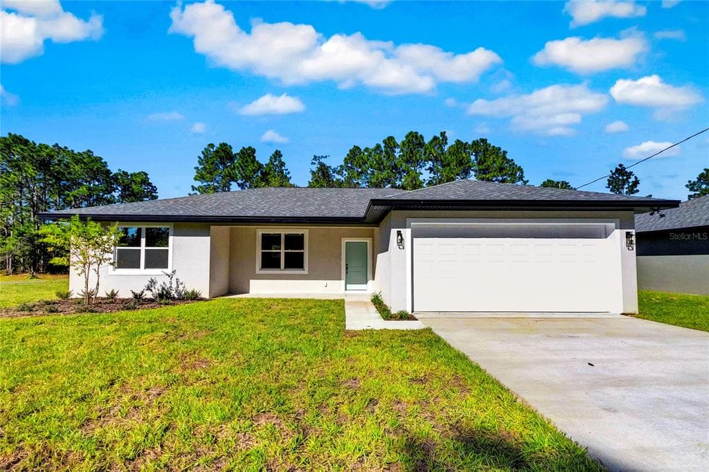 8090 N Santos Drive, new construction home for sale in Citrus Springs, FL