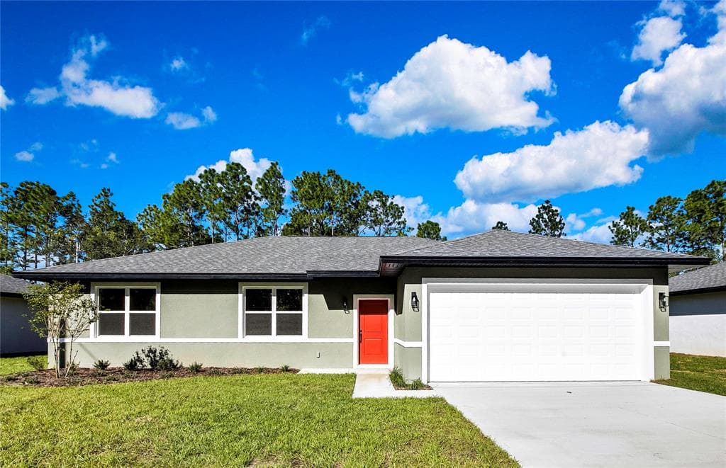 8104 N Santos Drive, new construction home for sale in Citrus Springs, FL