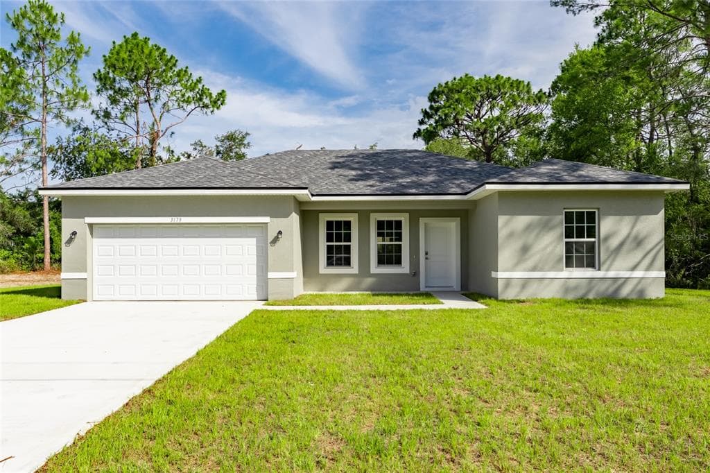 3179 W Barberton Place, new construction home for sale in Citrus Springs, FL