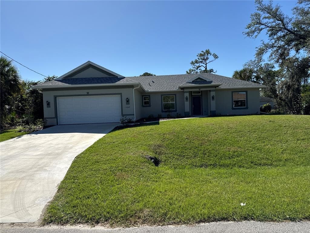 1449 Marjorie Lane, new construction home for sale in North Port, FL