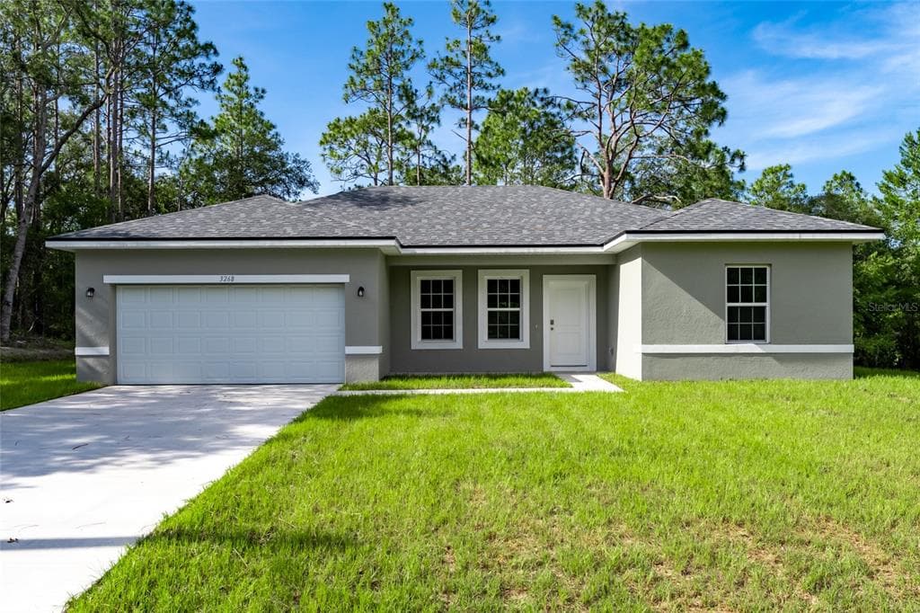 3268 W Montgomery Lane, new construction home for sale in Citrus Springs, FL
