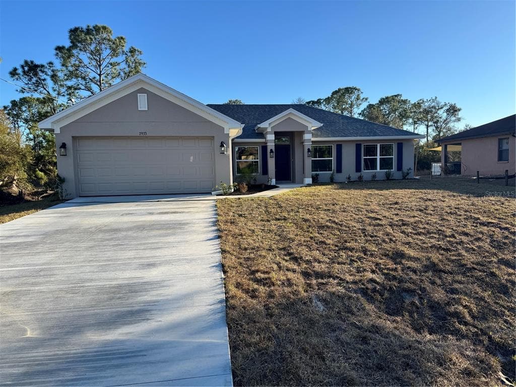 7933 Tropicaire Blvd., new construction home for sale in North Port, FL