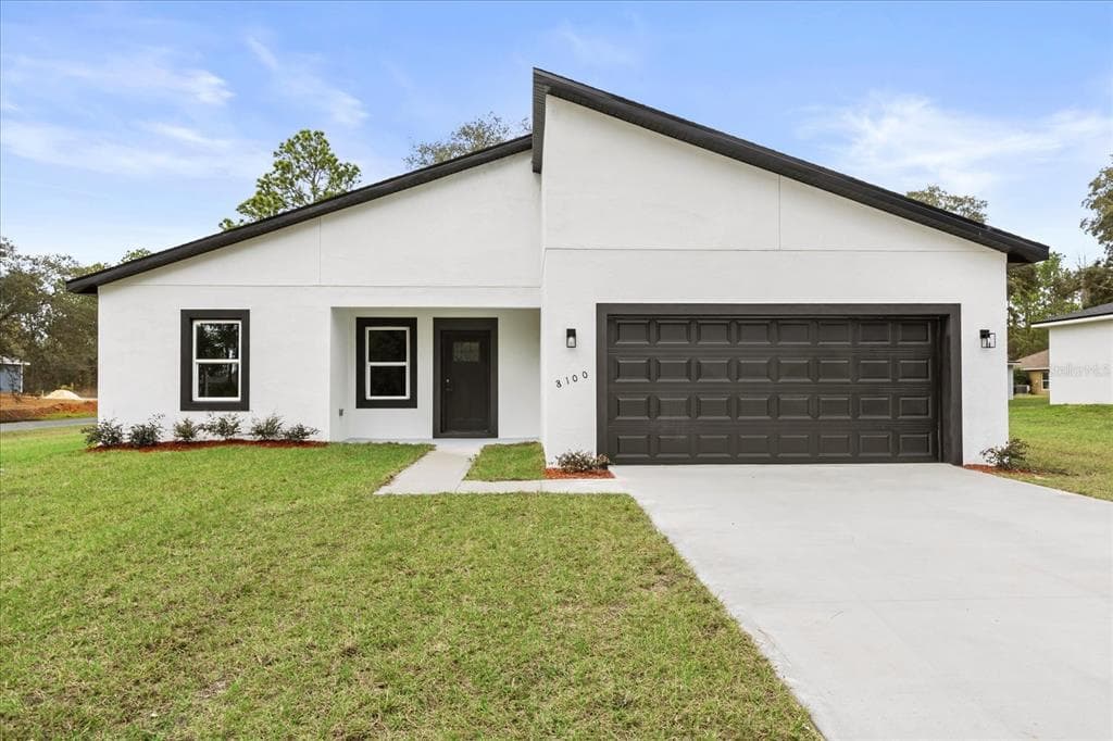 8100 N Tiny Lily Drive, new construction home for sale in Citrus Springs, FL