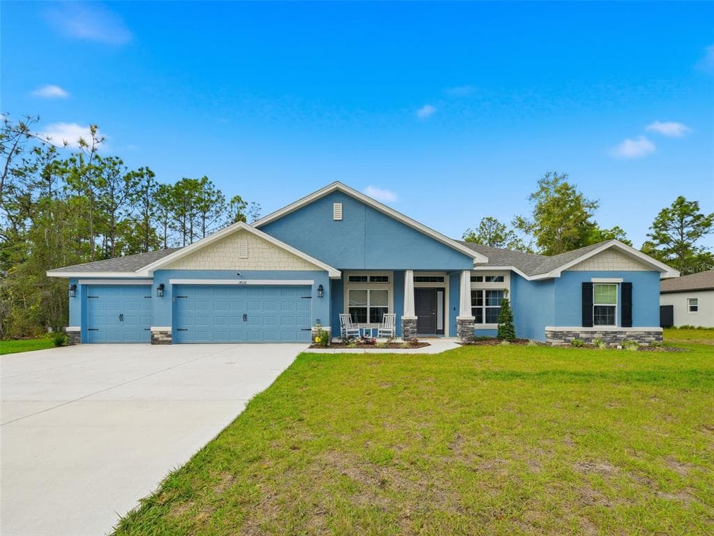 14351 Carolina Chickadee Road, new construction home for sale in Weeki Wachee, FL