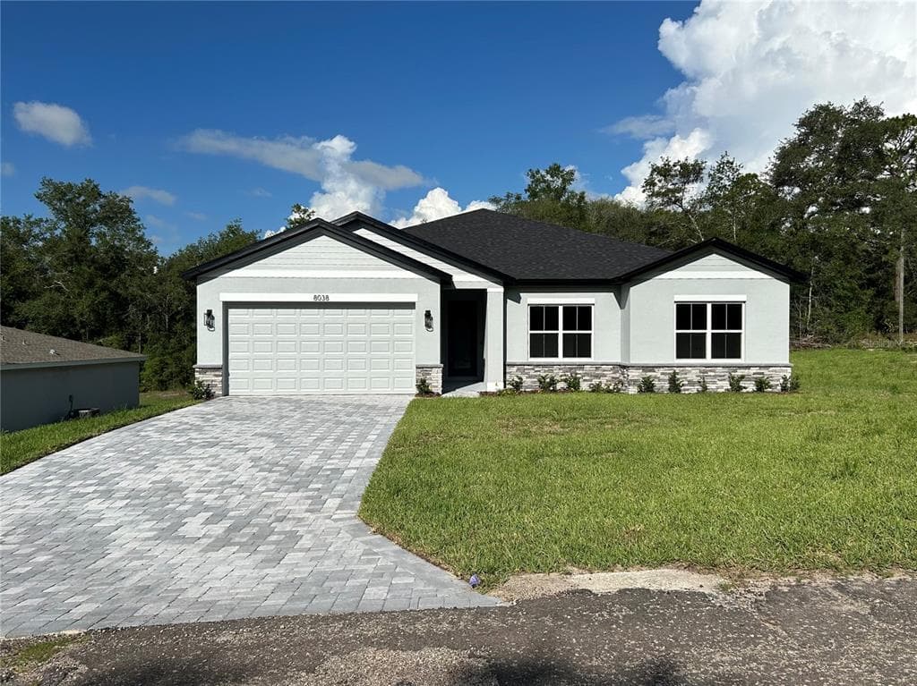 8038 N Voyager Drive, new construction home for sale in Dunnellon, FL