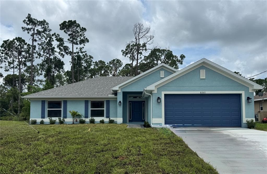 8267 Eggelstom Avenue, new construction home for sale in North Port, FL