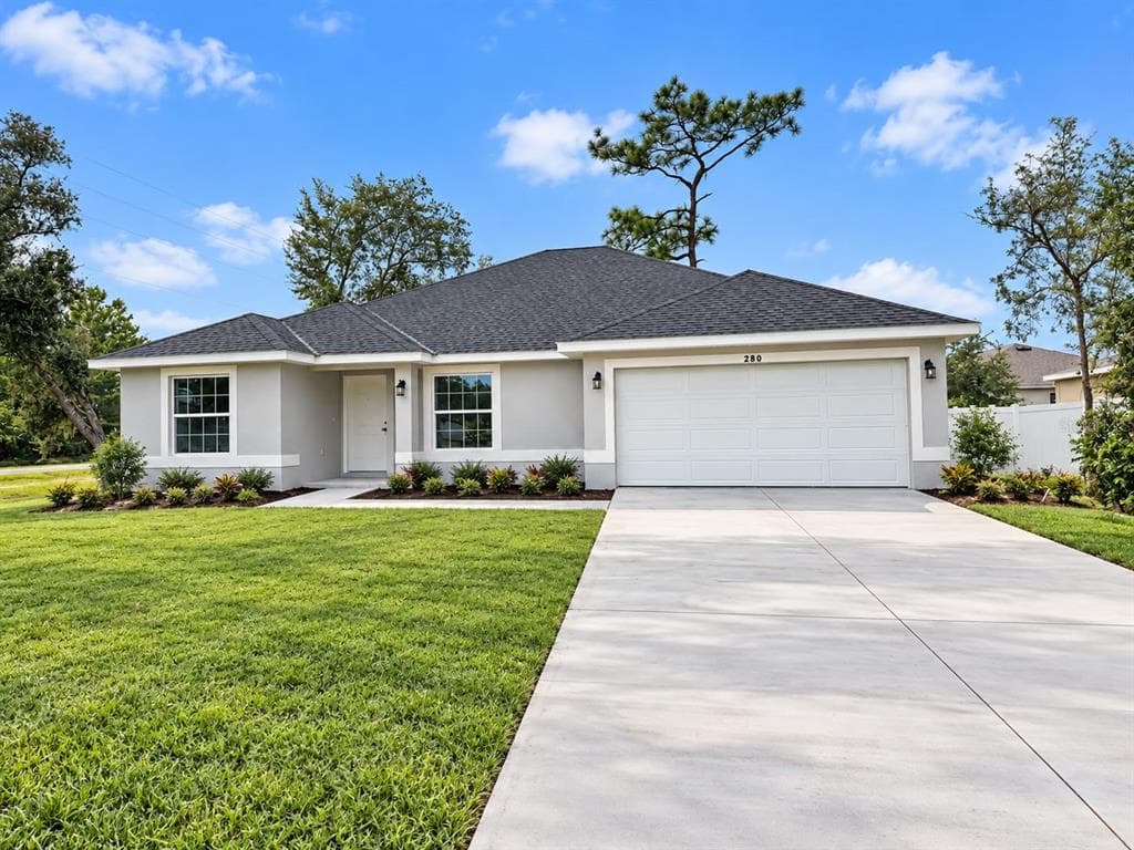 280 Hyacinth Court, new construction home for sale in Poinciana, FL