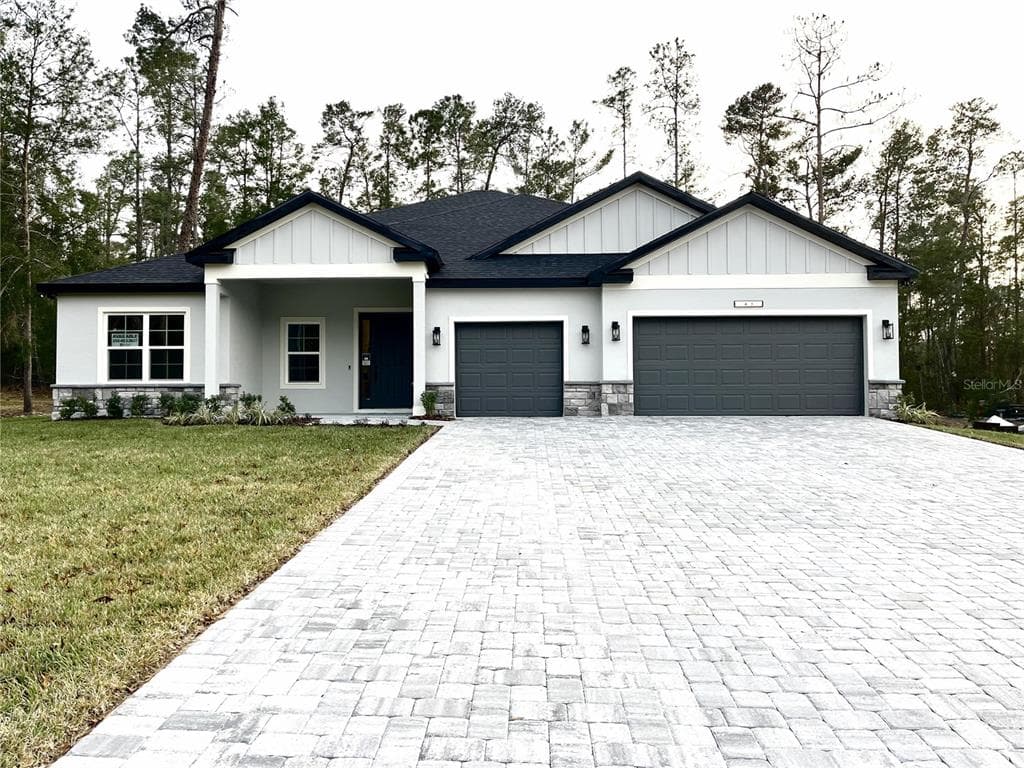 1476 W Diamond Drive, new construction home for sale in Citrus Springs, FL