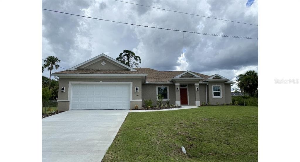 3843 San Mateo Drive, new construction home for sale in North Port, FL