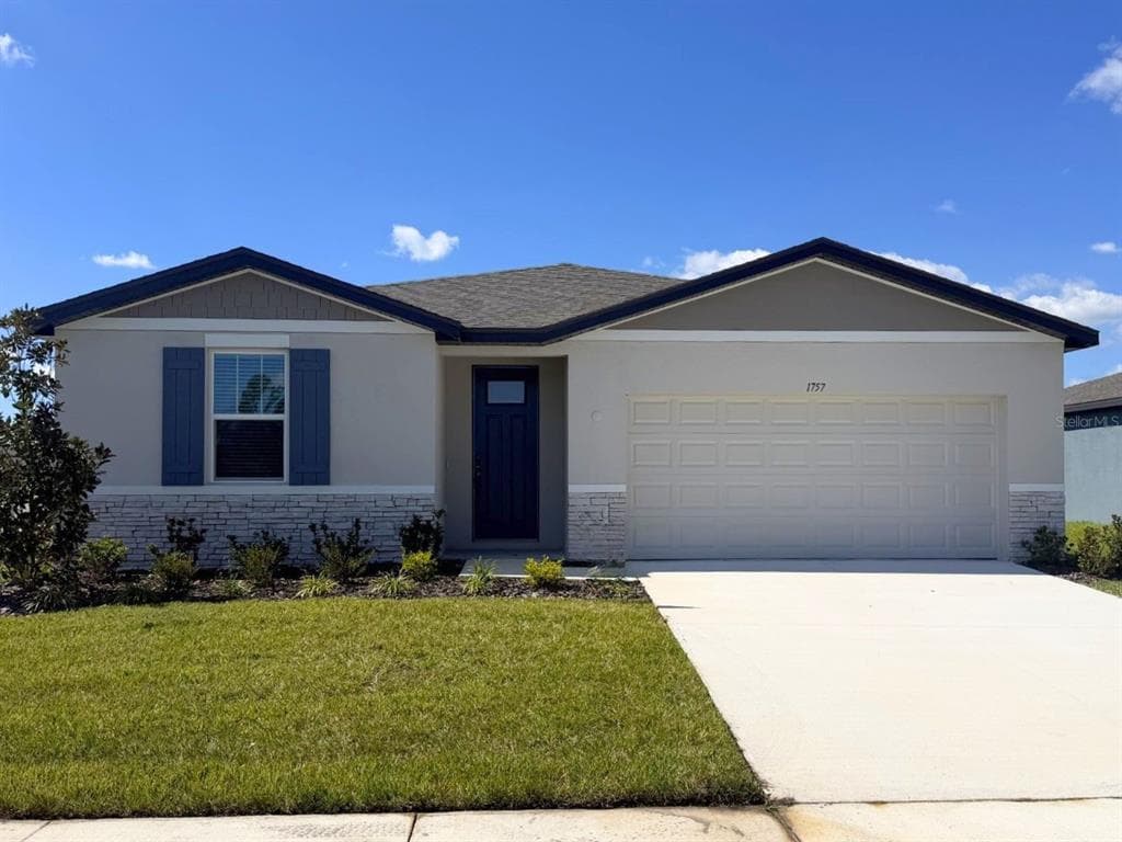 1757 Forest Run Lane, new construction home for sale in Auburndale, FL