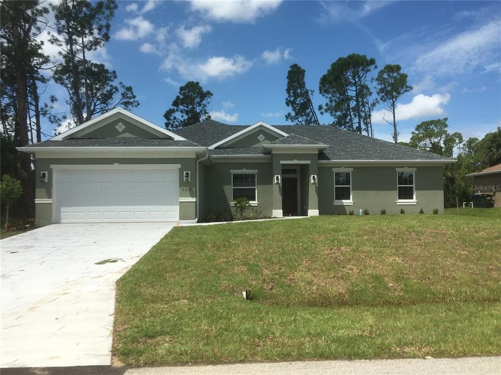 5519 Baker Road, new construction home for sale in North Port, FL
