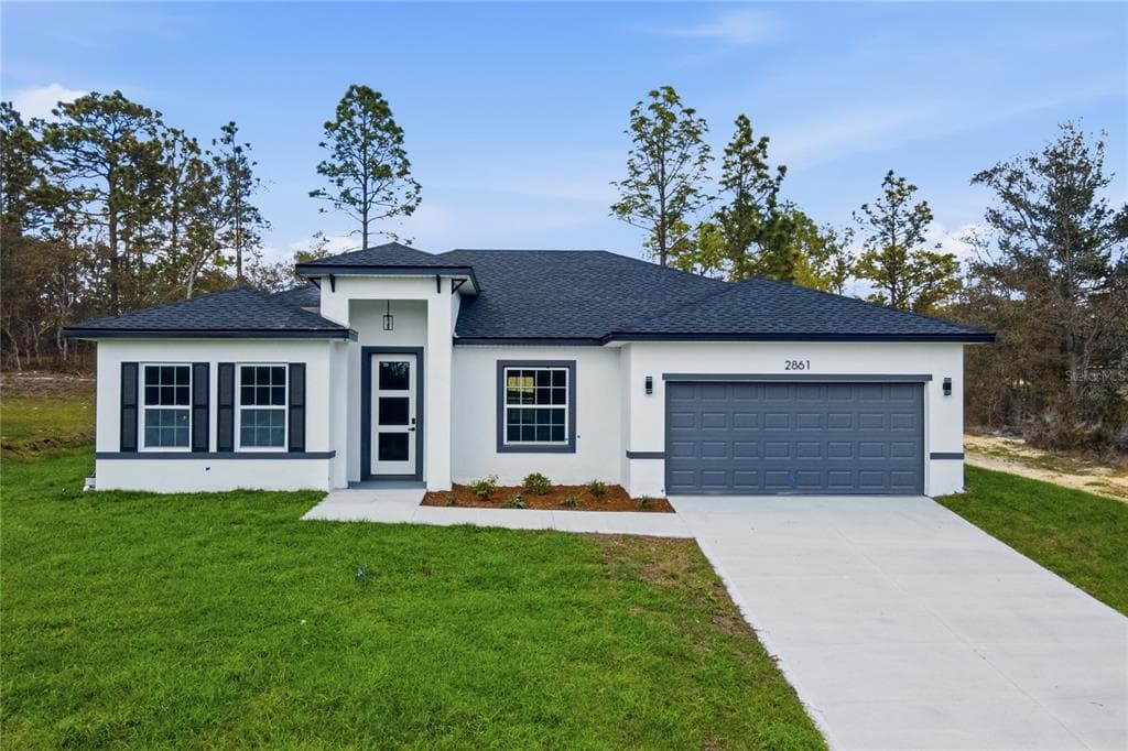 2861 W Dellwood Street, new construction home for sale in Citrus Springs, FL