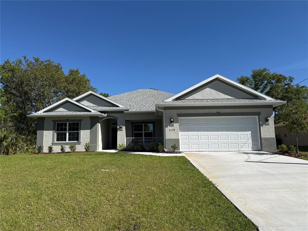 4698 Addley Avenue, new construction home for sale in North Port, FL