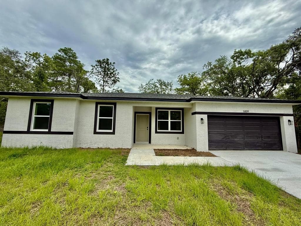 1659 W Belen Drive, new construction home for sale in Citrus Springs, FL