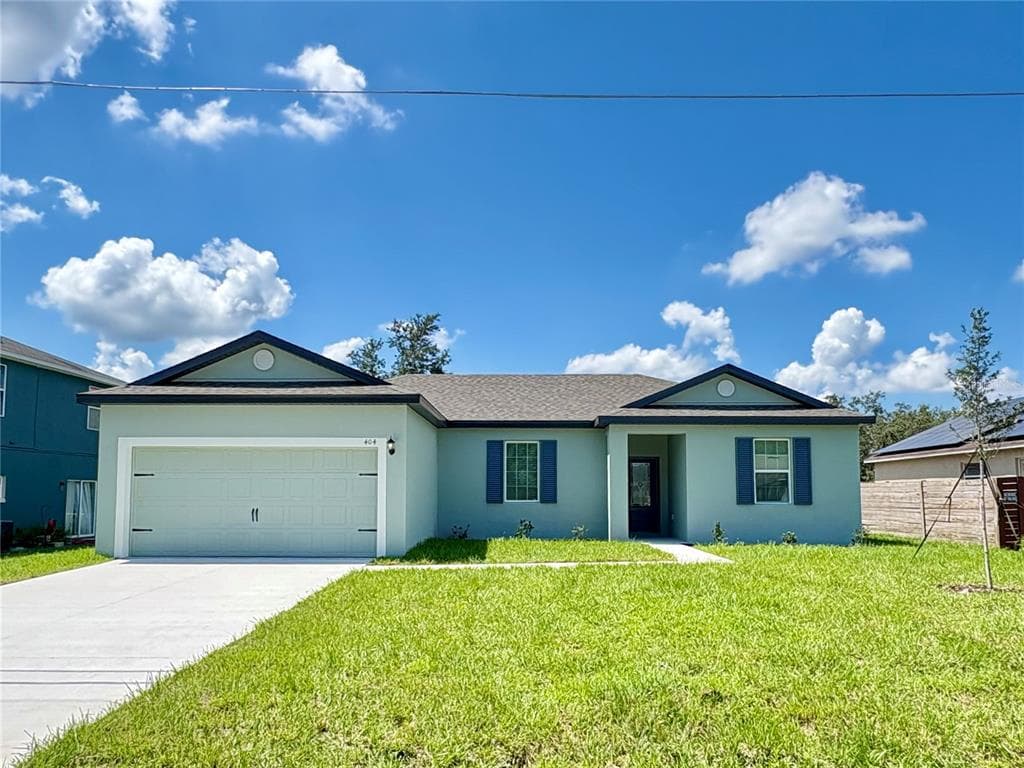 404 Manitoba Lane, new construction home for sale in Poinciana, FL