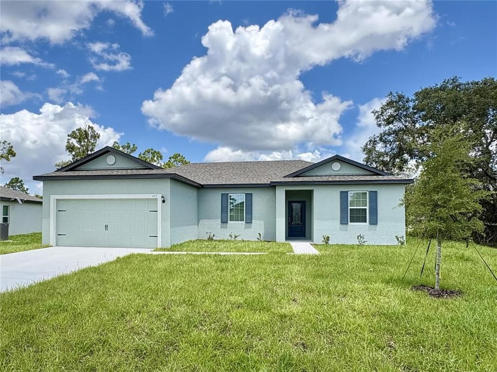 357 Bream, new construction home for sale in Poinciana, FL