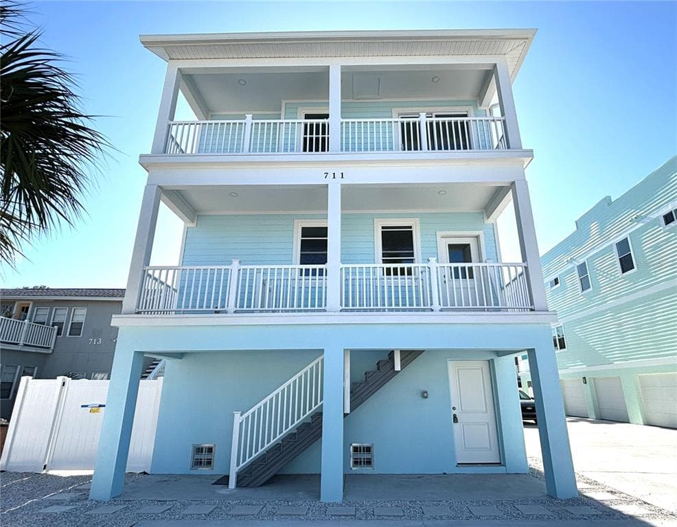 711 Gulf Boulevard, new construction home for sale in Indian Rocks Beach, FL
