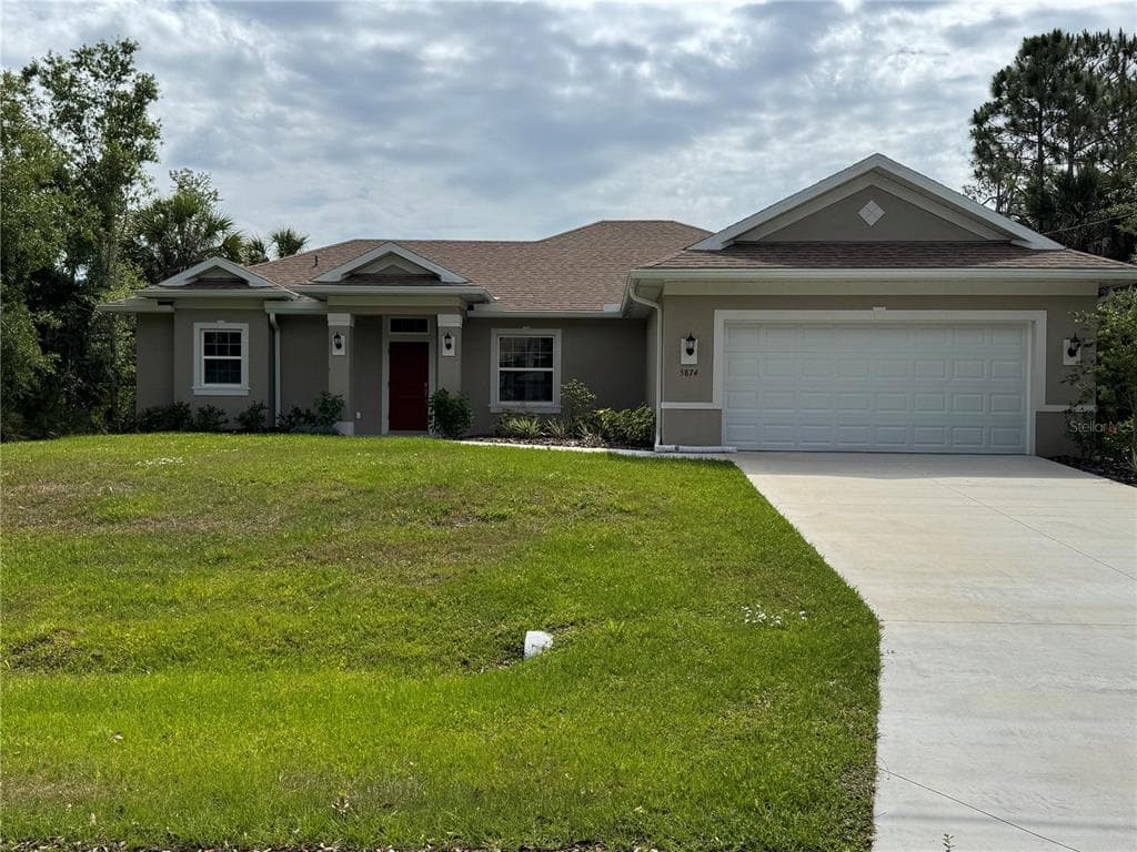 5874 Ferendina Street, new construction home for sale in North Port, FL
