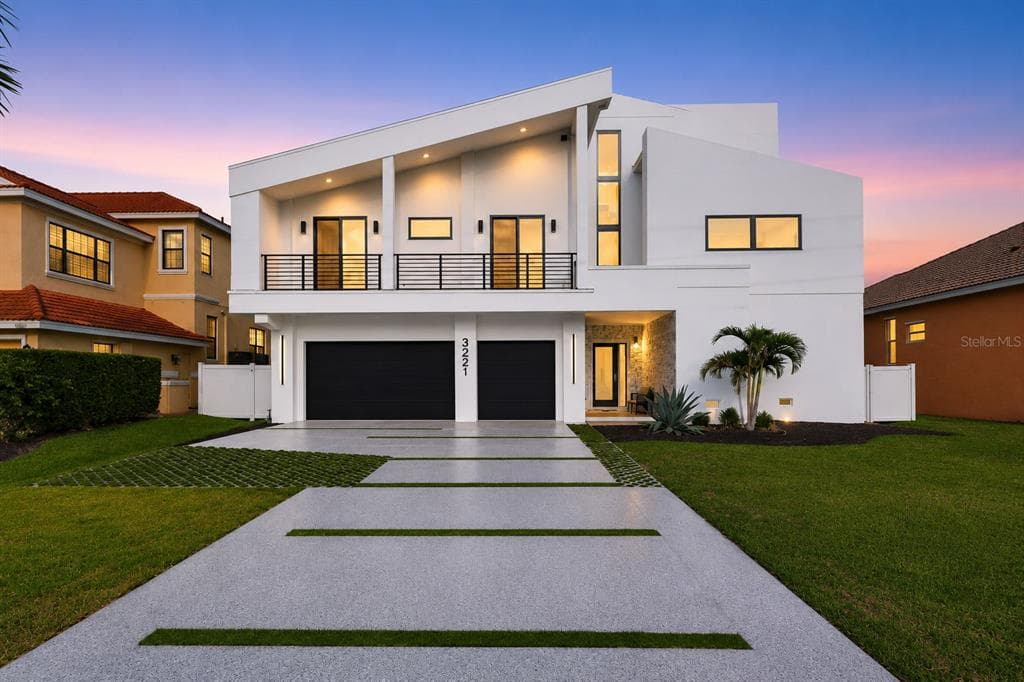 3221 Gulf Boulevard, new construction home for sale in Belleair Beach, FL