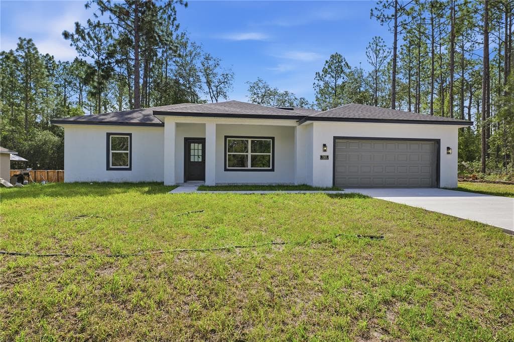 7605 N Santos Drive, new construction home for sale in Citrus Springs, FL