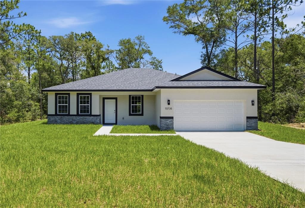 10735 N Malva Way Drive, new construction home for sale in Citrus Springs, FL