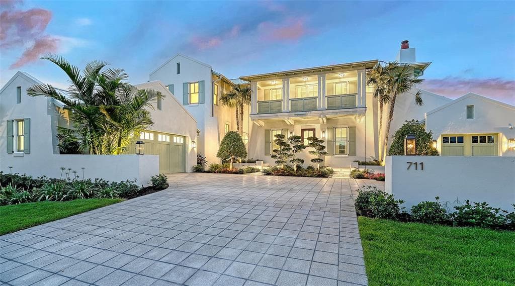 711 Old Compass Road, new construction home for sale in Longboat Key, FL