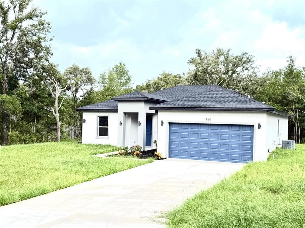 1864 W Roseboro Drive, new construction home for sale in Citrus Springs, FL