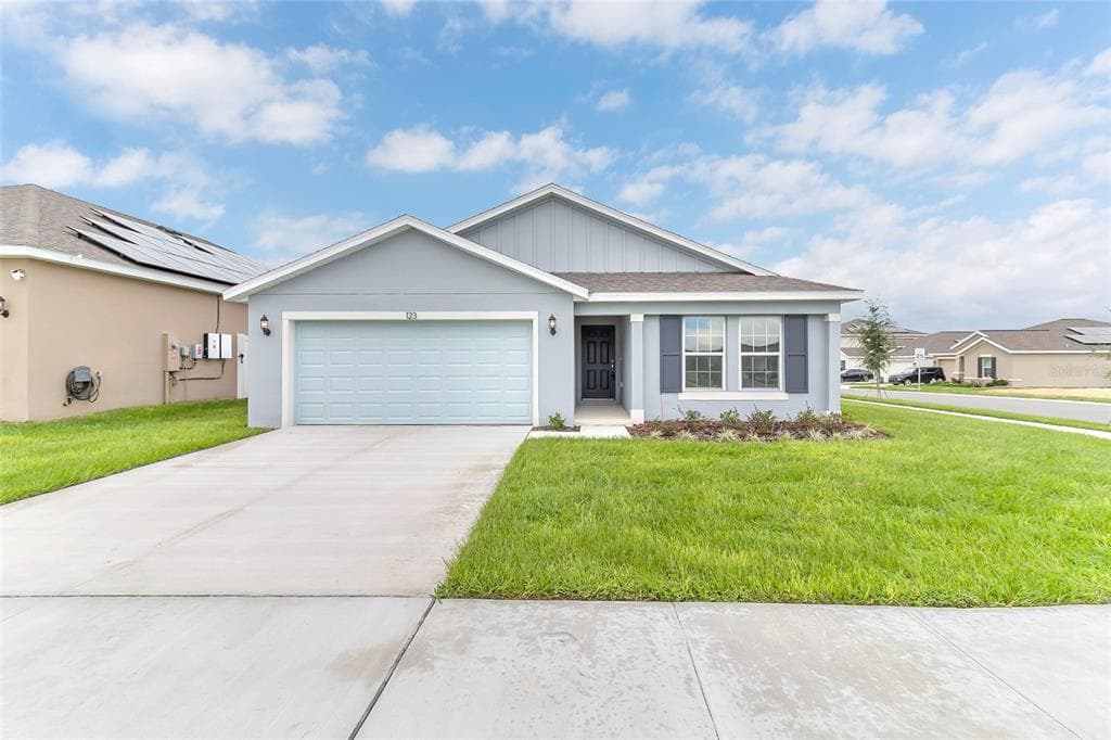 123 Bottle Brush Drive, new construction home for sale in Haines City, FL