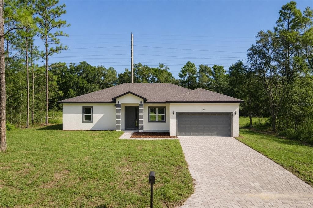 2631 W Royal Palm Drive, new construction home for sale in Citrus Springs, FL