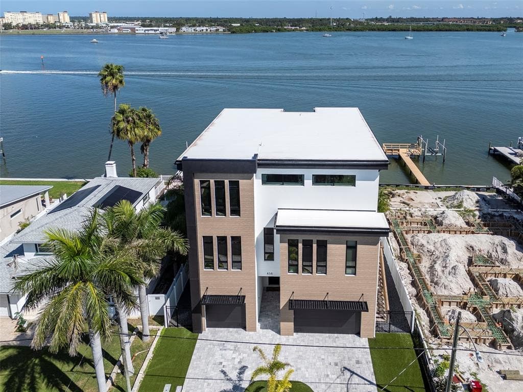 836 Bay Point Drive, new construction home for sale in Madeira Beach, FL