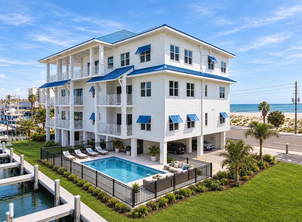 13655 Gulf Boulevard Unit 201, new construction home for sale in Madeira Beach, FL