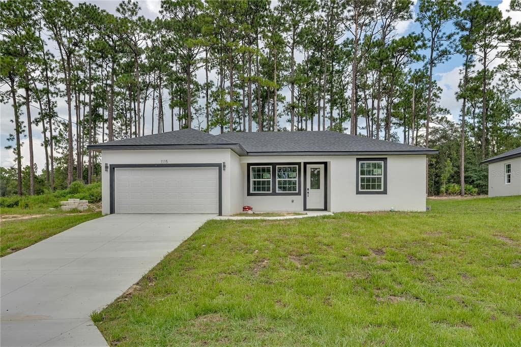 1115 W Cary Drive, new construction home for sale in Citrus Springs, FL