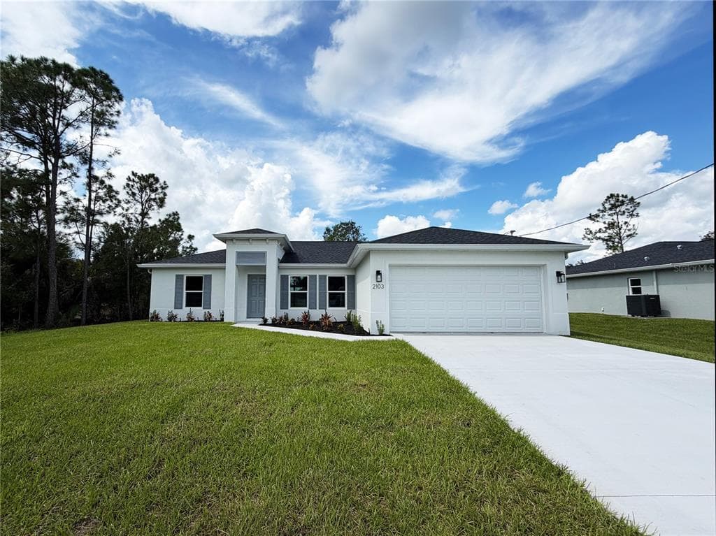 2103 Switzerland Road, new construction home for sale in North Port, FL