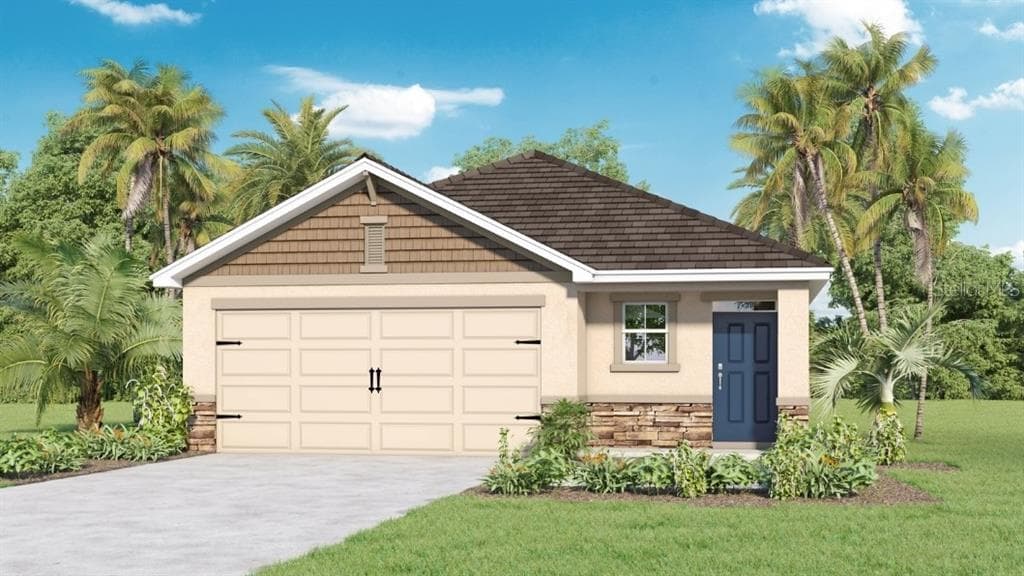 9849 Brave Buck Avenue, new construction home for sale in Land O Lakes, FL