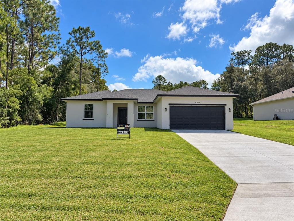 8203 N Triana Drive, new construction home for sale in Citrus Springs, FL