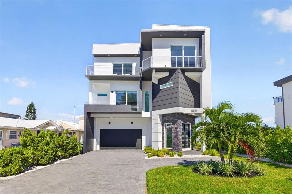 10209 Gulf Boulevard, new construction home for sale in Treasure Island, FL
