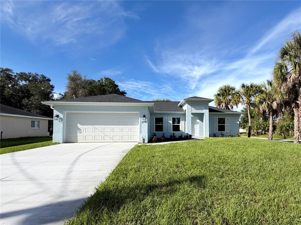 2791 Parasol Lane, new construction home for sale in North Port, FL
