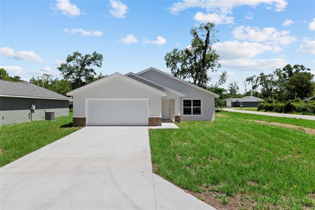 7736 N Manville Road, new construction home for sale in Citrus Springs, FL