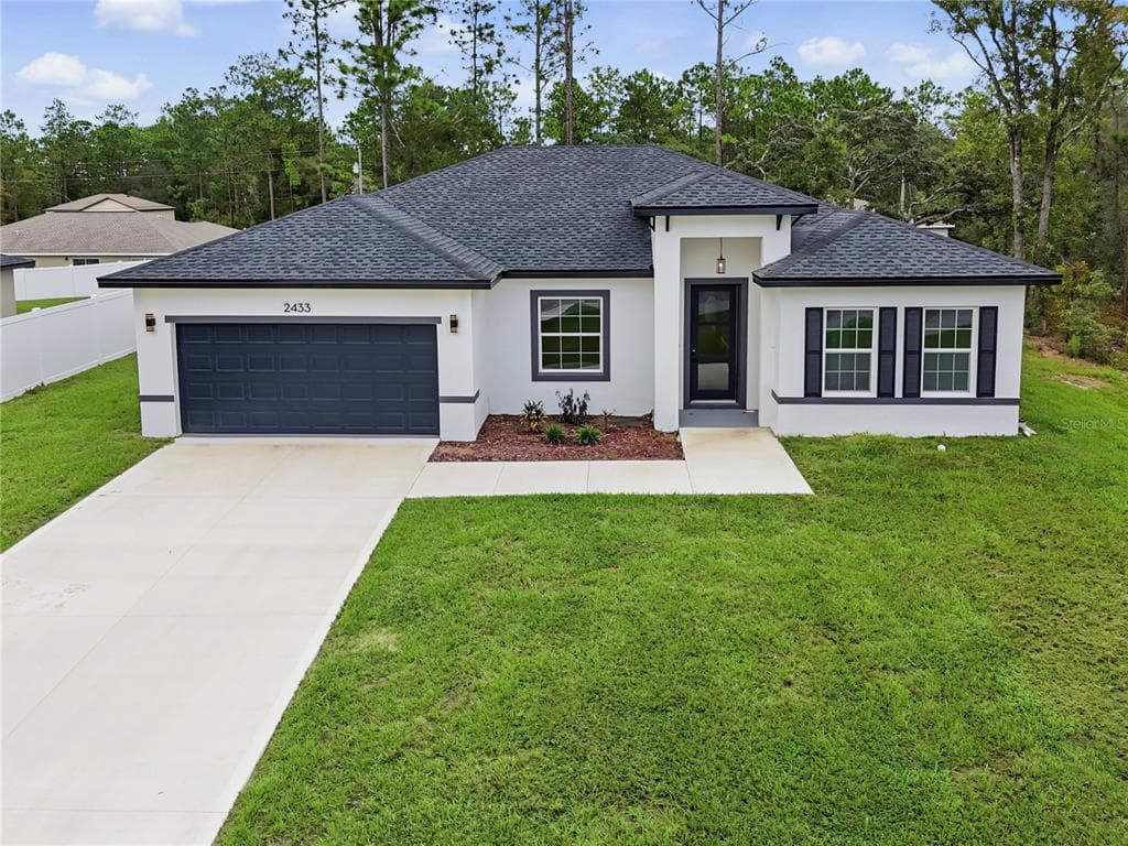 2433 W Andromedae Drive, new construction home for sale in Citrus Springs, FL