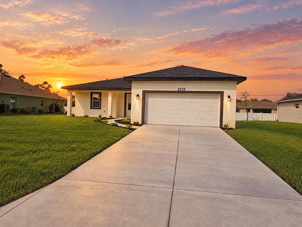 2935 Vedado Street, new construction home for sale in North Port, FL