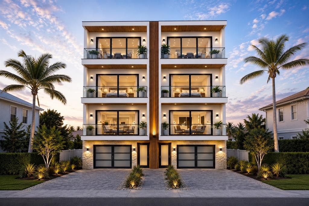 2003 Beach Trail Unit A/b, new construction home for sale in Indian Rocks Beach, FL