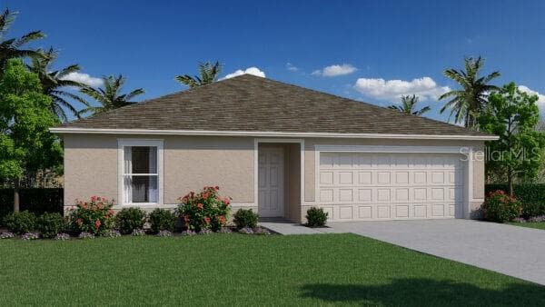 1947 Manatee Court, new construction home for sale in Poinciana, FL