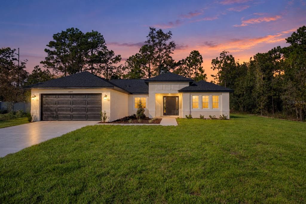 14497 Goldeneye Road, new construction home for sale in Weeki Wachee, FL