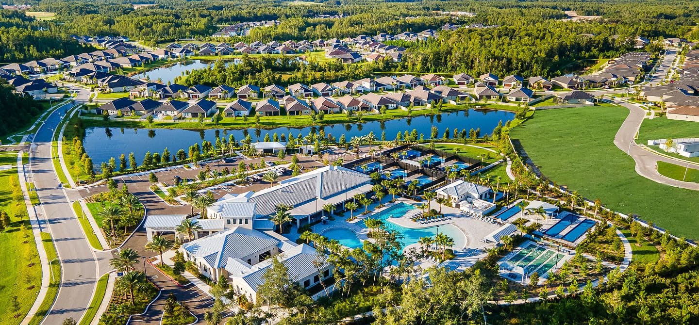 Angeline Active Adult new construction community in Land O Lakes, Florida