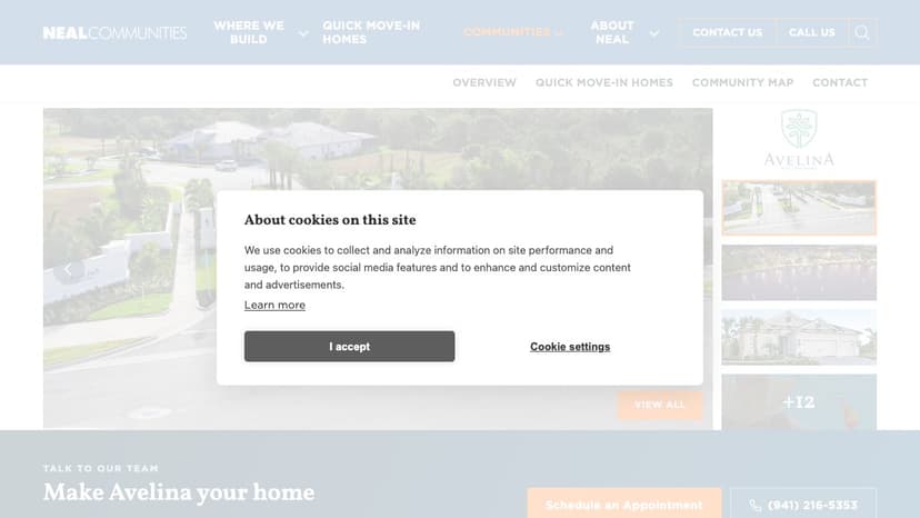 Avelina new construction community