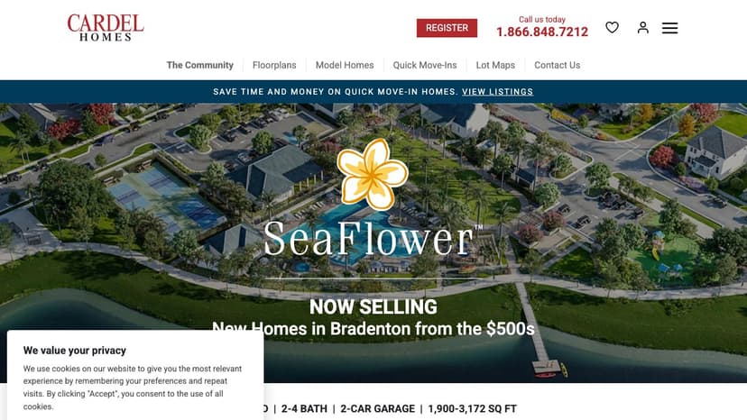 SeaFlower new construction community