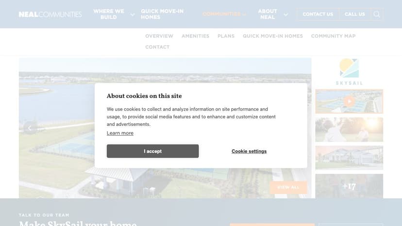 SkySail new construction community
