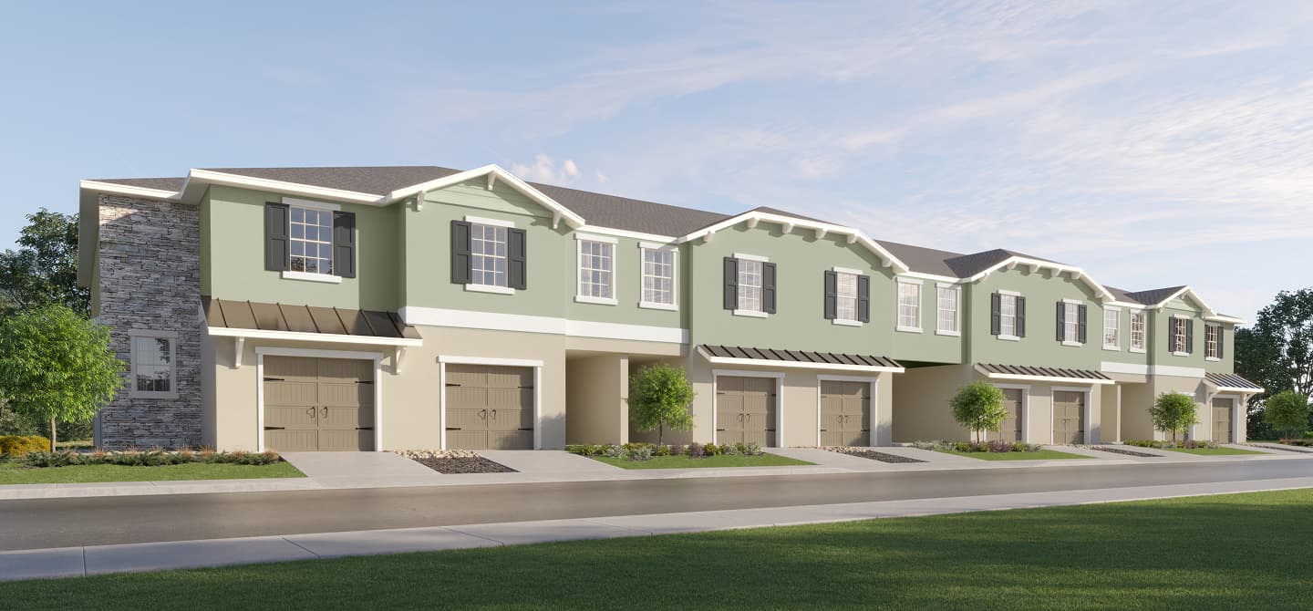 Southshore Bay Townhomes new construction community in Wimauma, Florida