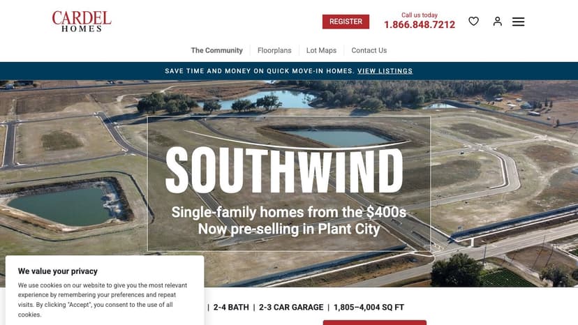 Southwind new construction community