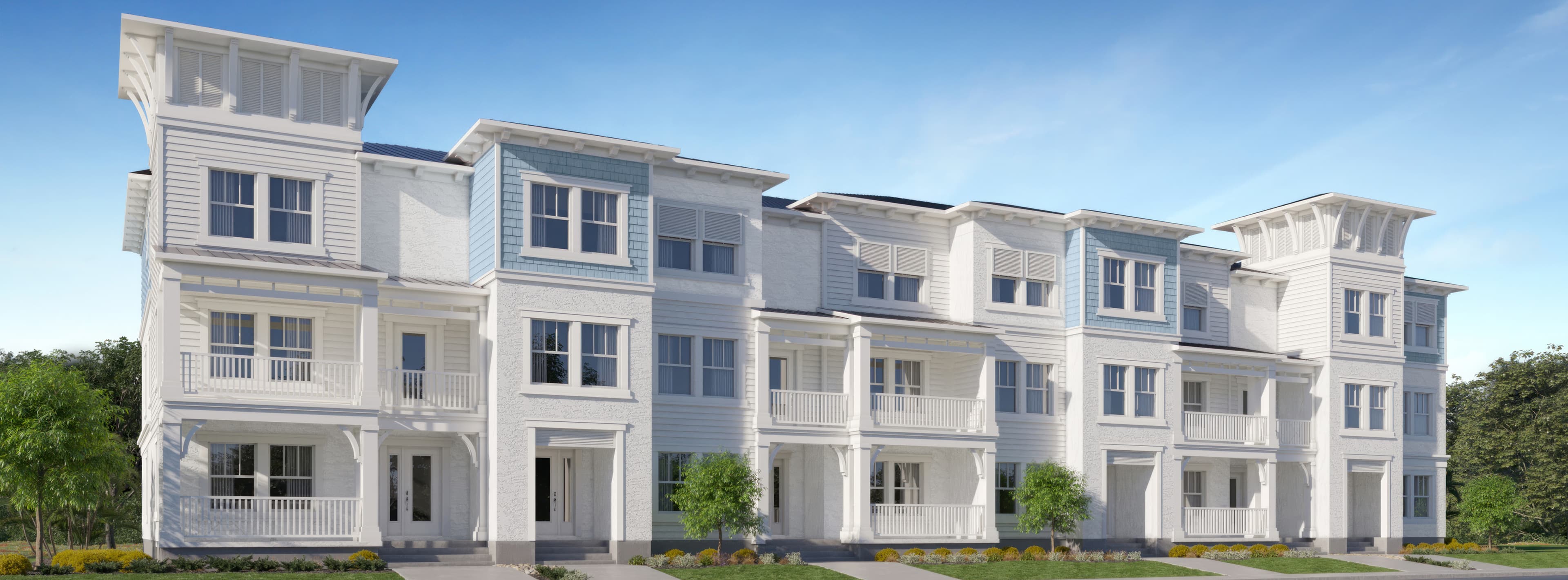 Townes at West River new construction community in Tampa, Florida